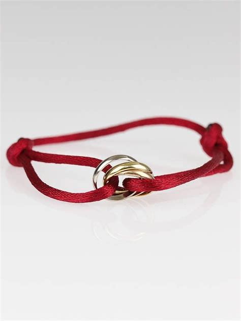 trinity bracelet men|trinity bracelet by cartier red.